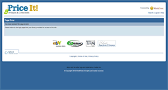 Desktop Screenshot of priceit.priceminer.com